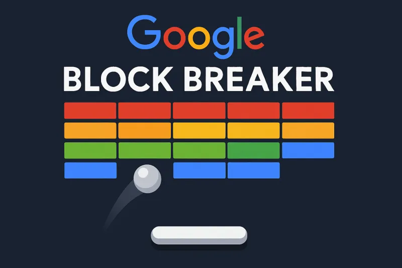 Google Block Breaker