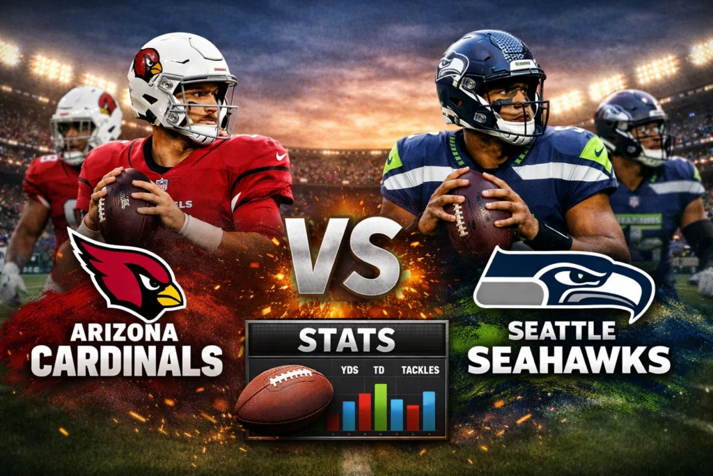 Arizona Cardinals vs Seattle Seahawks Match Player Stats