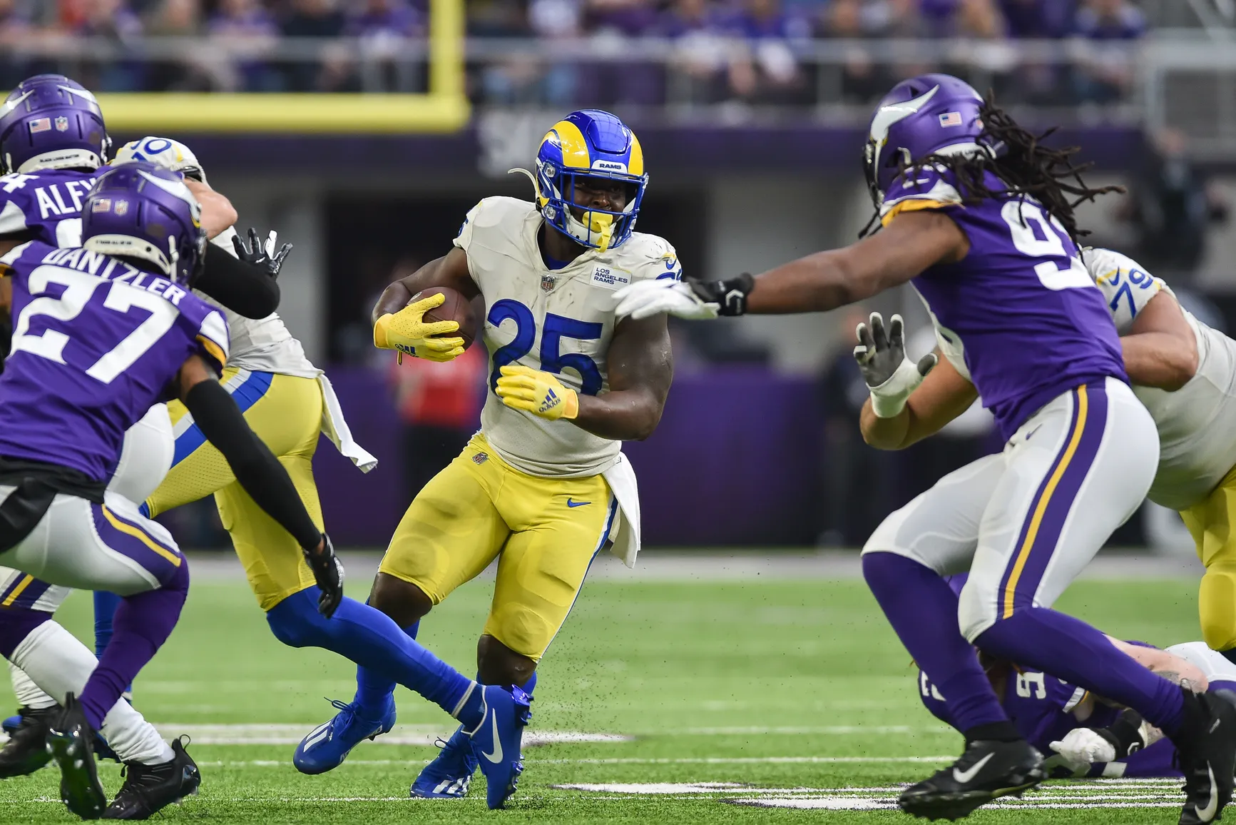 Minnesota Vikings vs Los Angeles Rams Match Player Stats