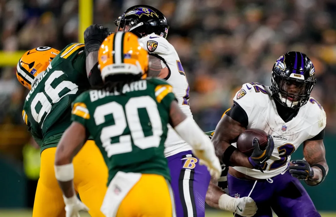 Baltimore Ravens vs Green Bay Packers Match Player Stats