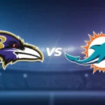 Baltimore Ravens vs Miami Dolphins Match Player Stats