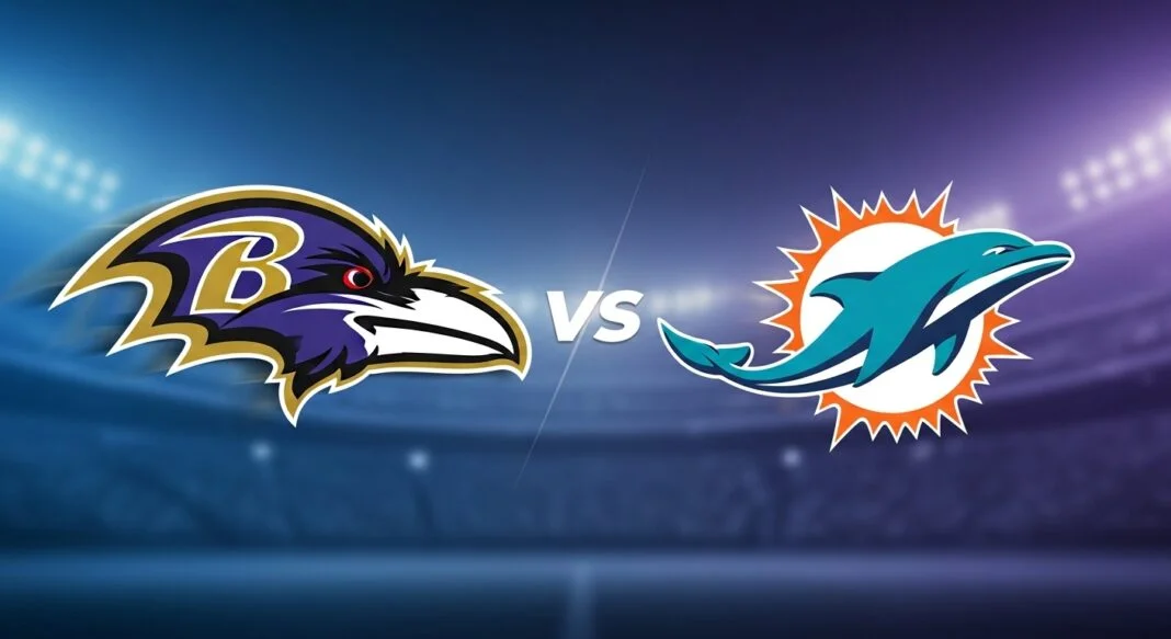 Baltimore Ravens vs Miami Dolphins Match Player Stats