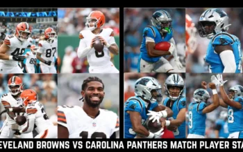 Cleveland Browns vs Carolina Panthers Match Player Stats
