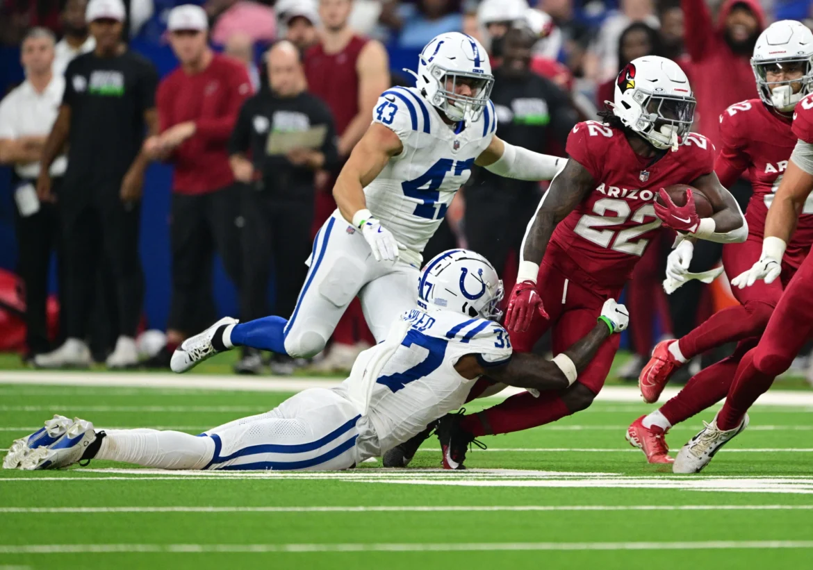 Arizona Cardinals vs Colts Match Player Stats