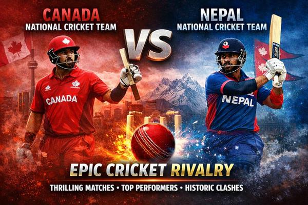 Canada National Cricket Team vs Nepal National Cricket Team Timeline