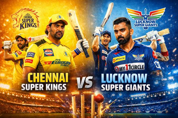 Chennai Super Kings vs Lucknow Super Giants Timeline