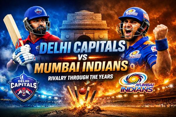 Delhi Capitals vs Mumbai Indians Cricket Timeline