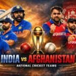 India National Cricket Team vs Afghanistan National Cricket Team Timeline