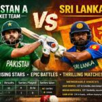 Pakistan A Cricket Team vs Sri Lanka A Timeline