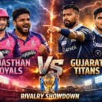 Rajasthan Royals vs Gujarat Titans Timeline