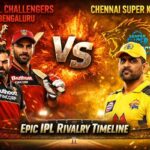Royal Challengers Bengaluru vs Chennai Super Kings Timeline