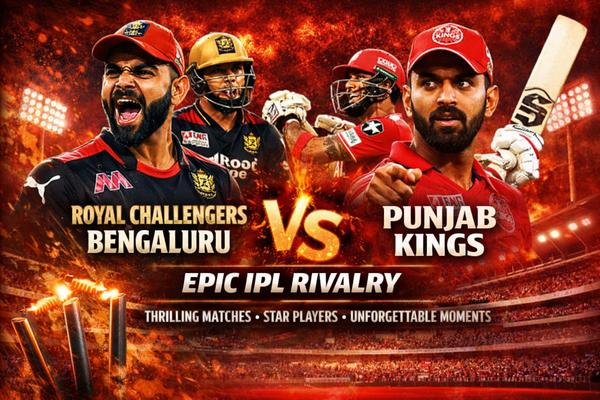 Royal Challengers Bengaluru vs Punjab Kings Timeline