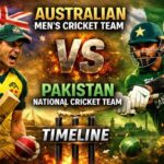 Australian Men’s Cricket Team vs Pakistan National Cricket Team Timeline