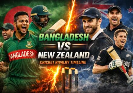 Bangladesh National Cricket Team vs New Zealand National Cricket Team Timeline