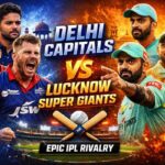 Delhi Capitals vs Lucknow Super Giants Timeline