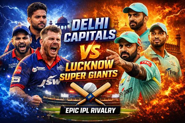 Delhi Capitals vs Lucknow Super Giants Timeline