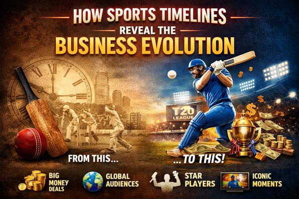 How Sports Timelines Reveal the Business Evolution